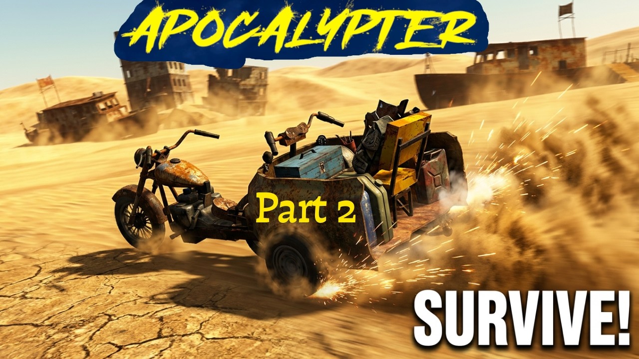 Surviving And Exploring The Brutal Wasteland Of Apocalypter - Episode 2