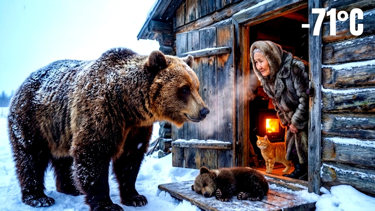 80-Year-Old Widow Faces Bear and Sick Cub in -71°C Yakutia | | Surviving –71°C Siberia