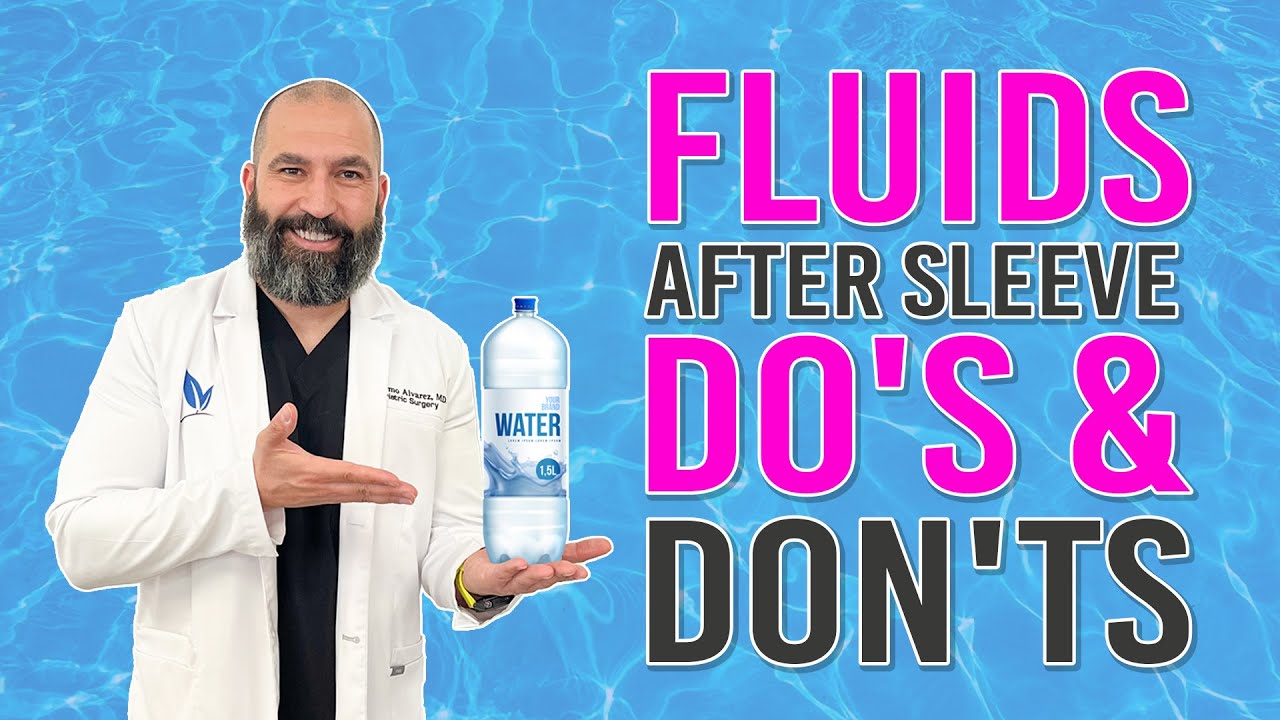 Fluids After Sleeve DO'S & DON'TS | Questions & Answers | Endobariatric | Dr. A