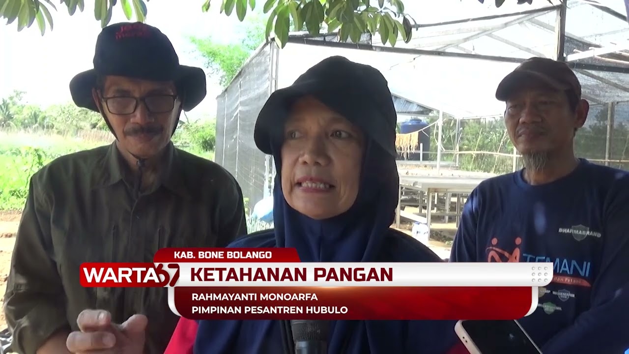 PERTANIAN ORGANIK JADI SARANA BELAJAR SANTRI