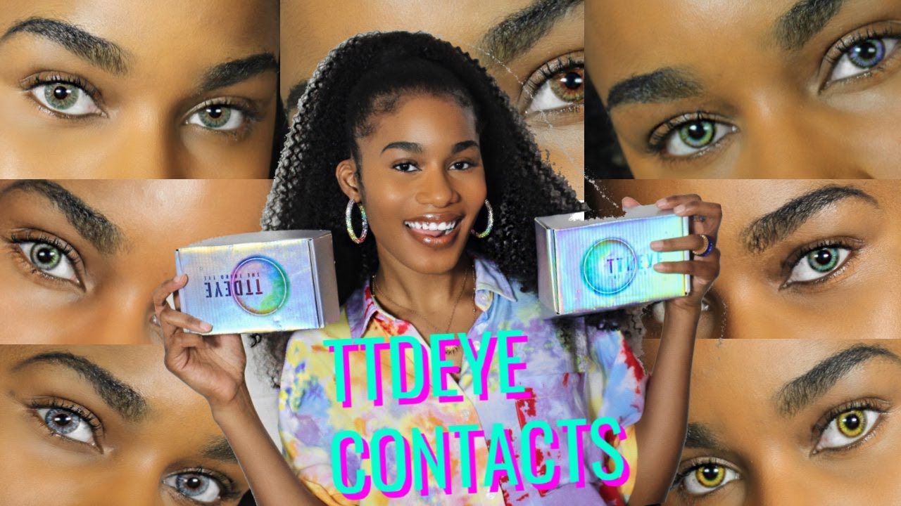 Best Colored Contacts For Dark Eyes|TTDEYE TRY-ON | NEW RELEASES|