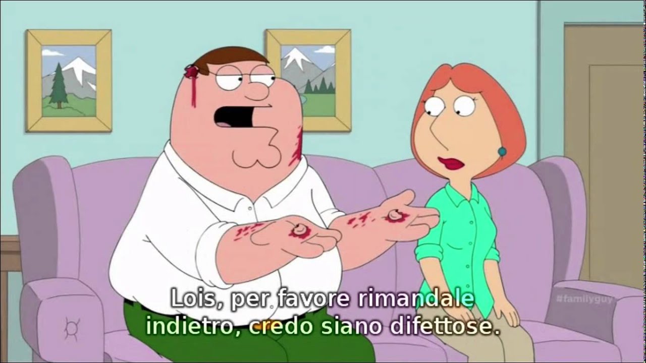 Family Guy - S13E9 | Peter rips his ears