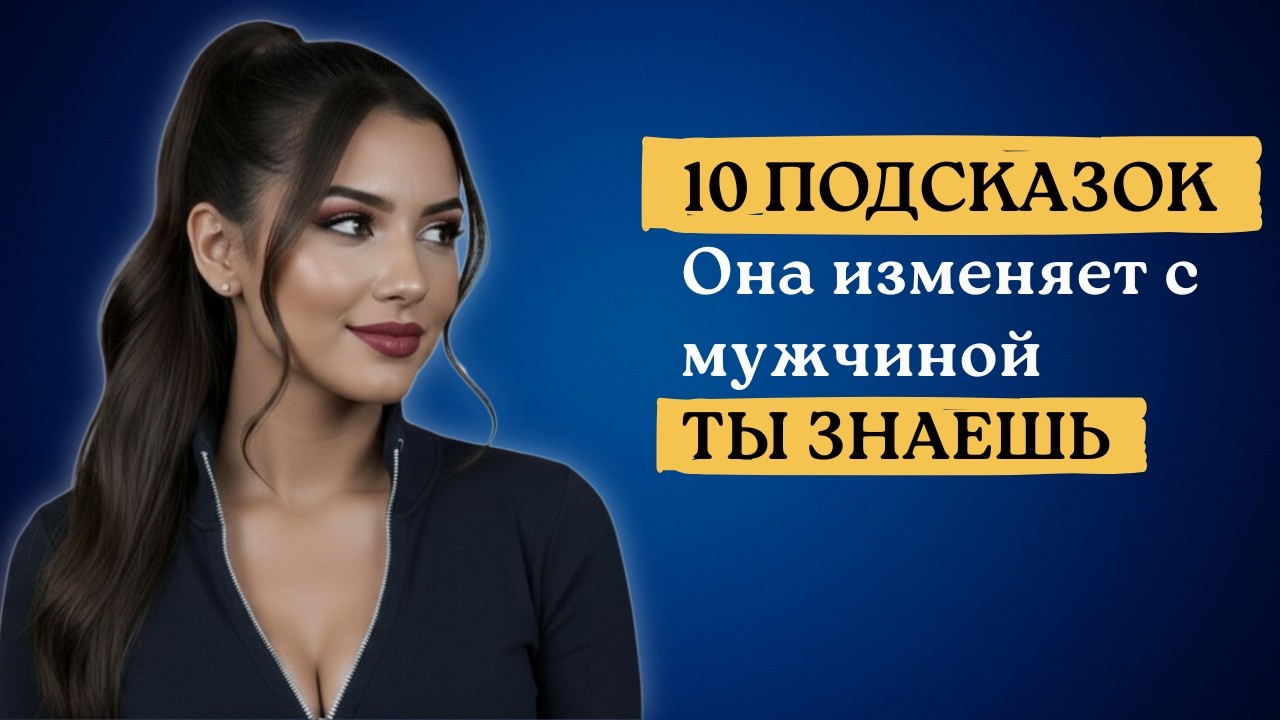 Если Она Скажет ЭТО, Она Изменяет с Кем то, Кого Ты ЗНАЕШЬ | Женская Психология