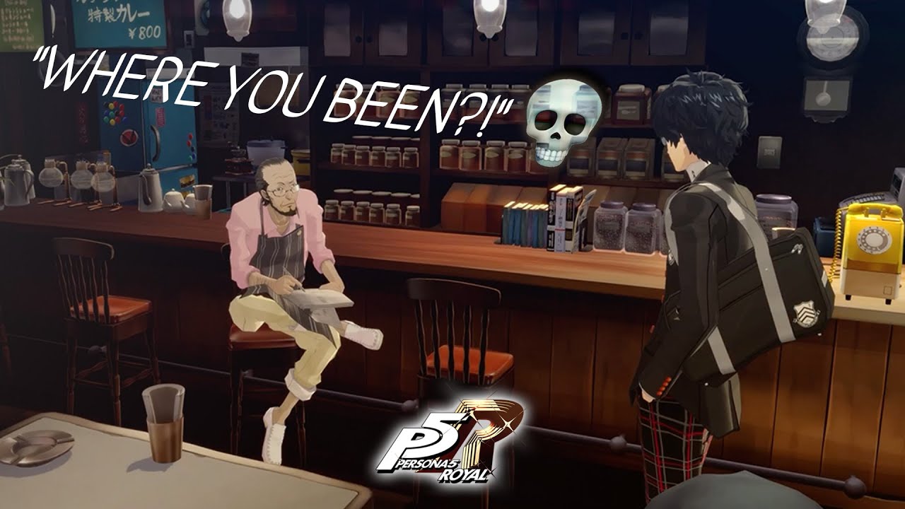 Persona 5 Royal | Sojiro Scolds Joker 😭