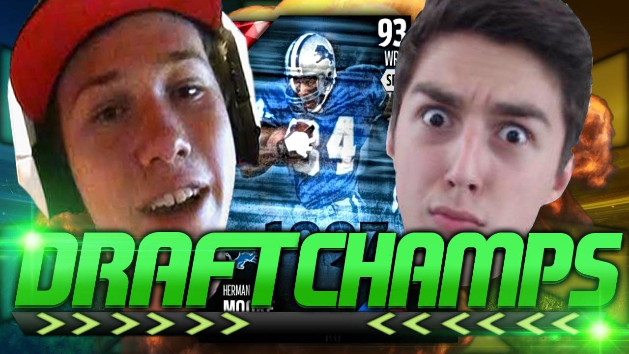 INSANE MADDEN 16 DRAFT CHAMPIONS VS JESSERTHELAZER