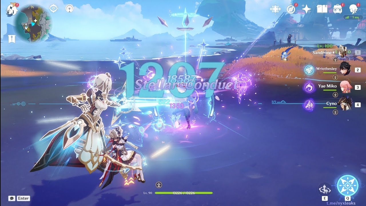 [GI 6.7 BETA] In-game Stellar-Conduct