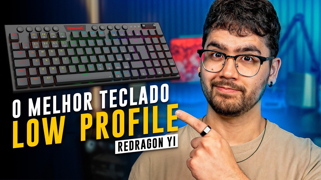 CANSADO de TECLADOS GRANDES? Conheça a solução Redragon Yi!