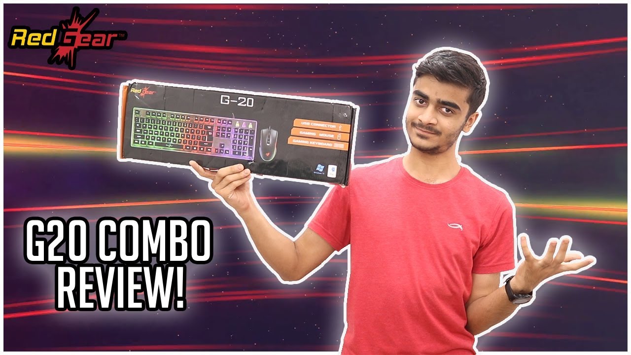 Redgear G20 Gaming Combo Review - Best Budget Gaming Keyboard and Mouse 2020!