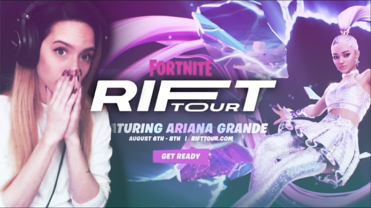 EVENTO FORTNITE: RIFT TOUR | ARIANA GRANDE | REACCIÓN
