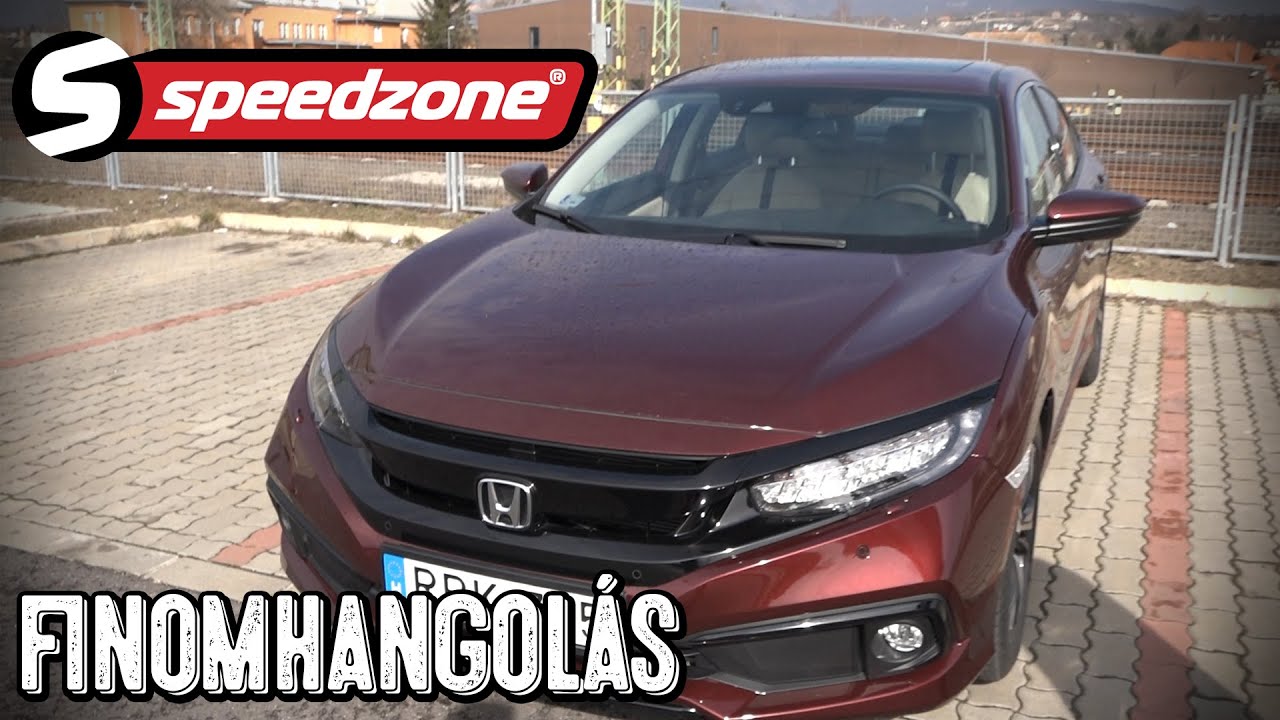 Speedzone teszt: Honda Civic 1.5 VTEC TURBO 4D CVT: Finomhangolás