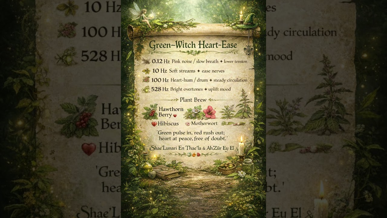 Green Witch Series - High Blood Pressure