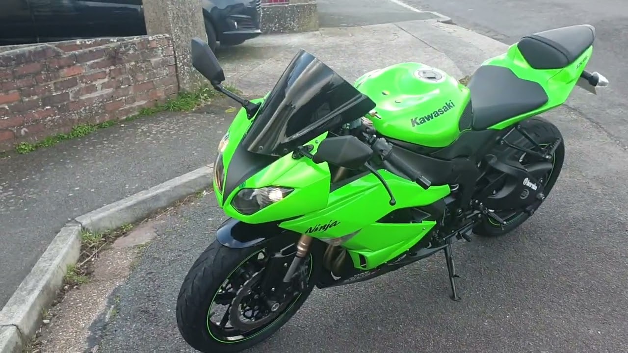 kawasaki zx6r 2009