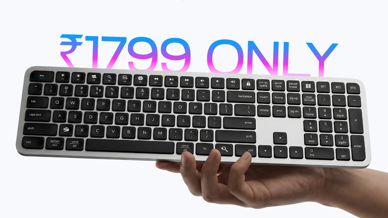 Best Budget Wireless Keyboard For Mac Under ₹2000 | Real Use Review