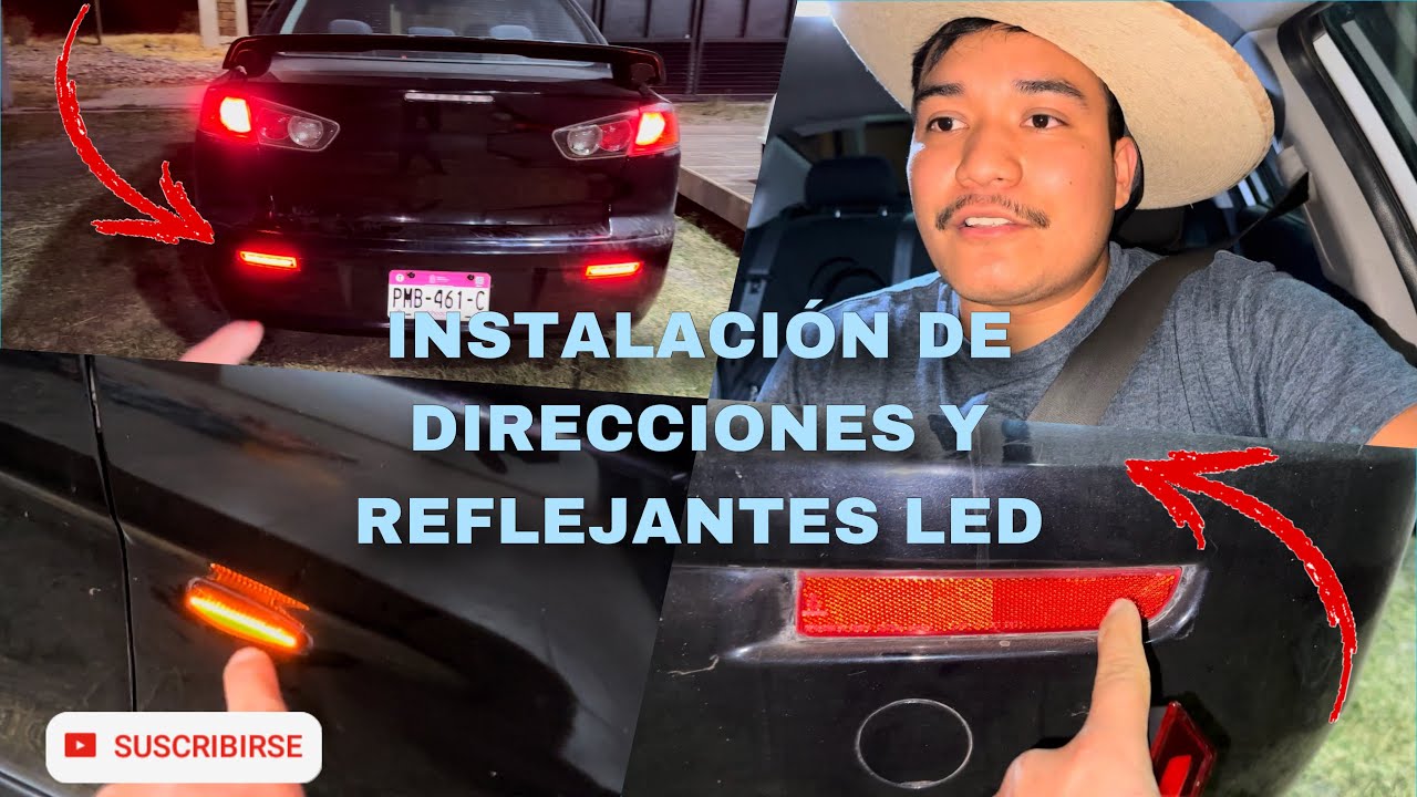 CAMBIAMOS LOS REFLEJANTES A LED EN ESTE LANCER//COMPABLITO
