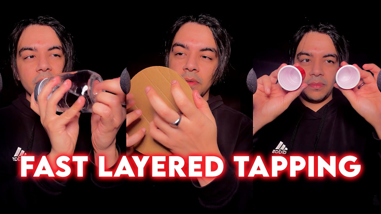 ASMR FAST LAYERED TAPPING for MAXIMUM TINGLES
