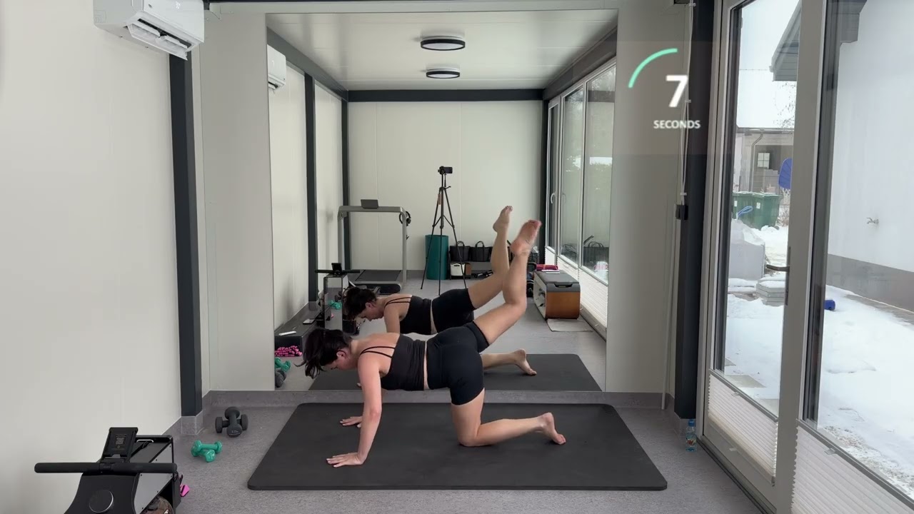 @FatLarwa Ćwiczenia 10 minut Całe Ciało Brzuch Nogi Tabata Pilates Fitness