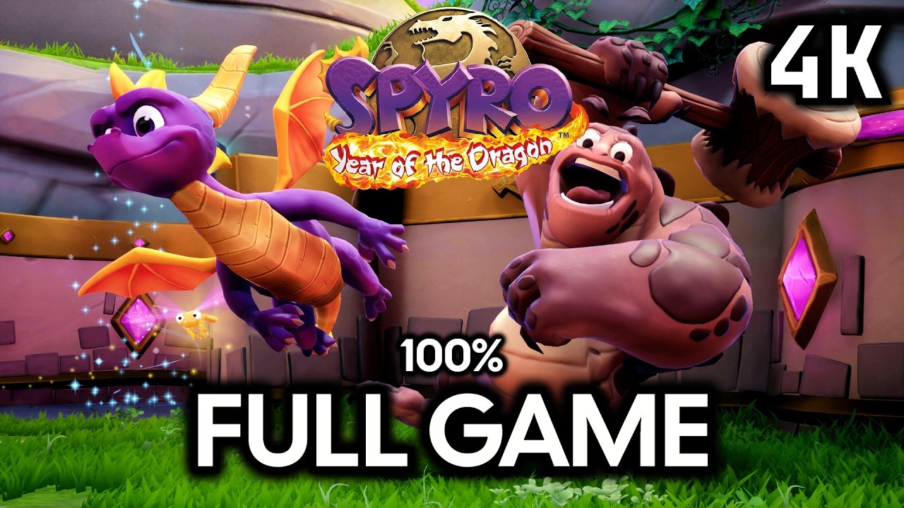 Spyro 2: Ripto's Rage! - Reignited Trilogy┆Full Game┆No Commentary┆4K60FPS