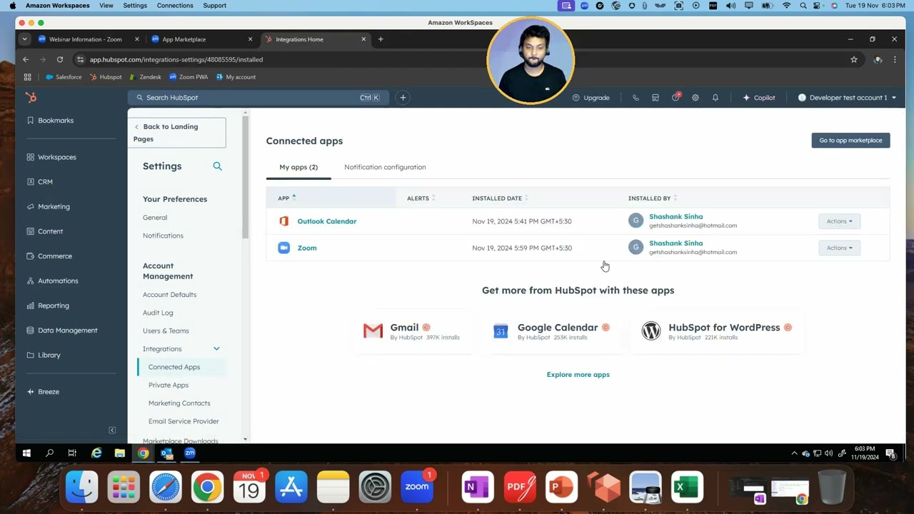 Zoom Webinar & HubSpot Integration (Adding HubSpot Contacts as Zoom Webinar Registrants)