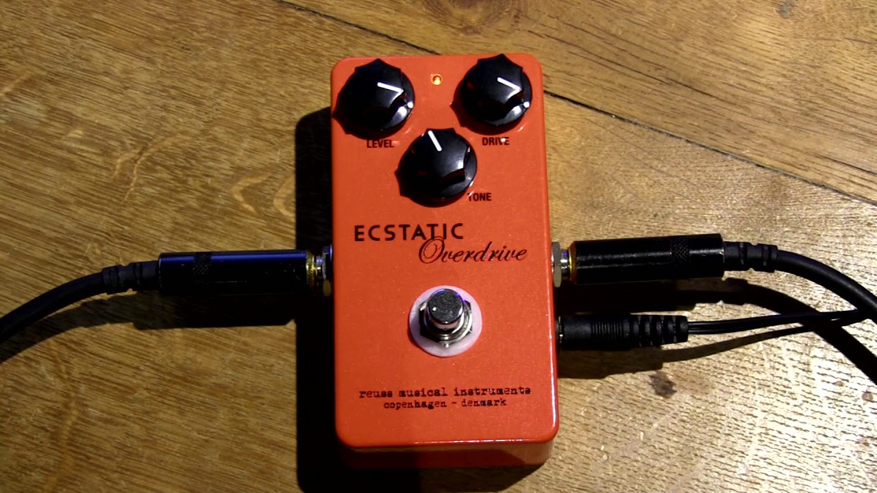 Reuss Ecstatic Overdrive (Marshall BluesBreaker mk I clone with PoT/KoT mods and mojo parts)