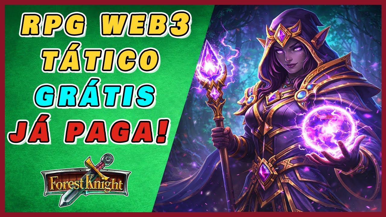 ⚔️ RPG WEB3 TÁTICO GRÁTIS JÁ PAGA NFTs e TOKENS! – FOREST KNIGHT