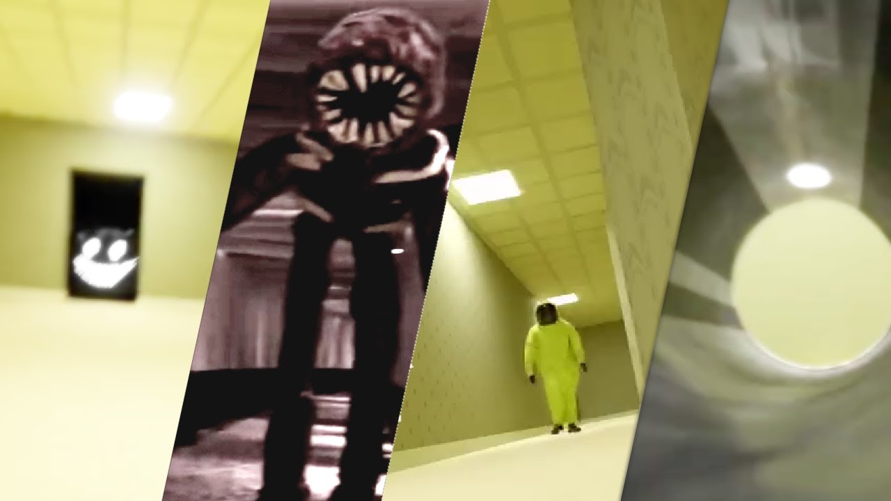 The Backrooms  - Slides Explorations (Found Footages Compilation)
