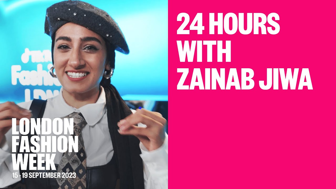 24 Hours with Zainab Jiwa at London Fashion Week 