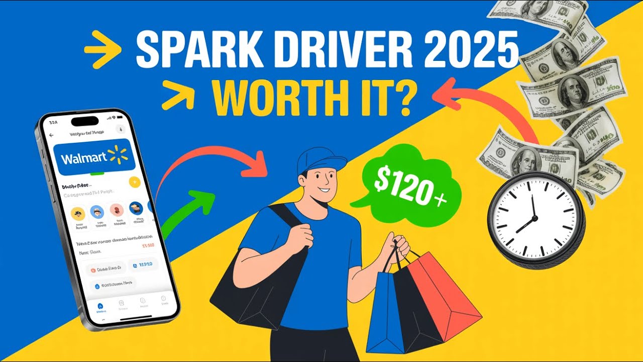 🚗 walmart Spark Driver Review 2025 | Is This Side Hustle Really Worth Your Time & Money?