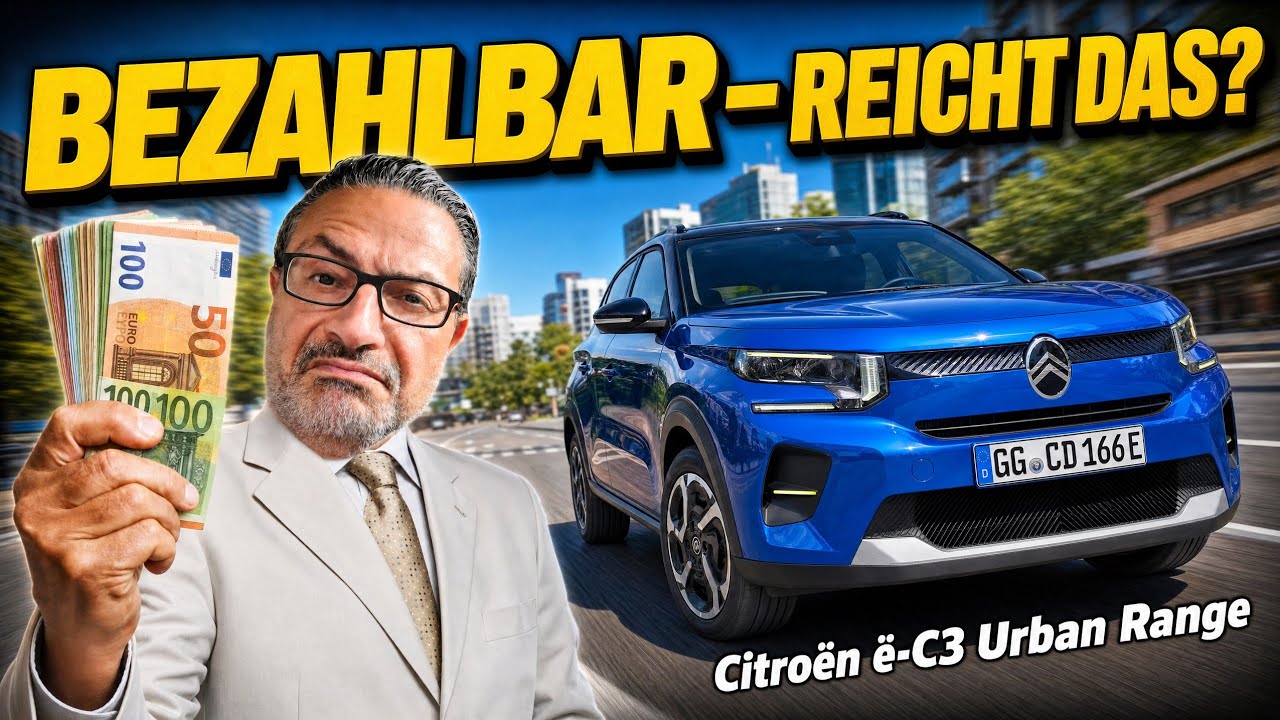 Was kann das 20.000&euro; Elektroauto? Citro&euml;n eC3 Urban Range im Test.