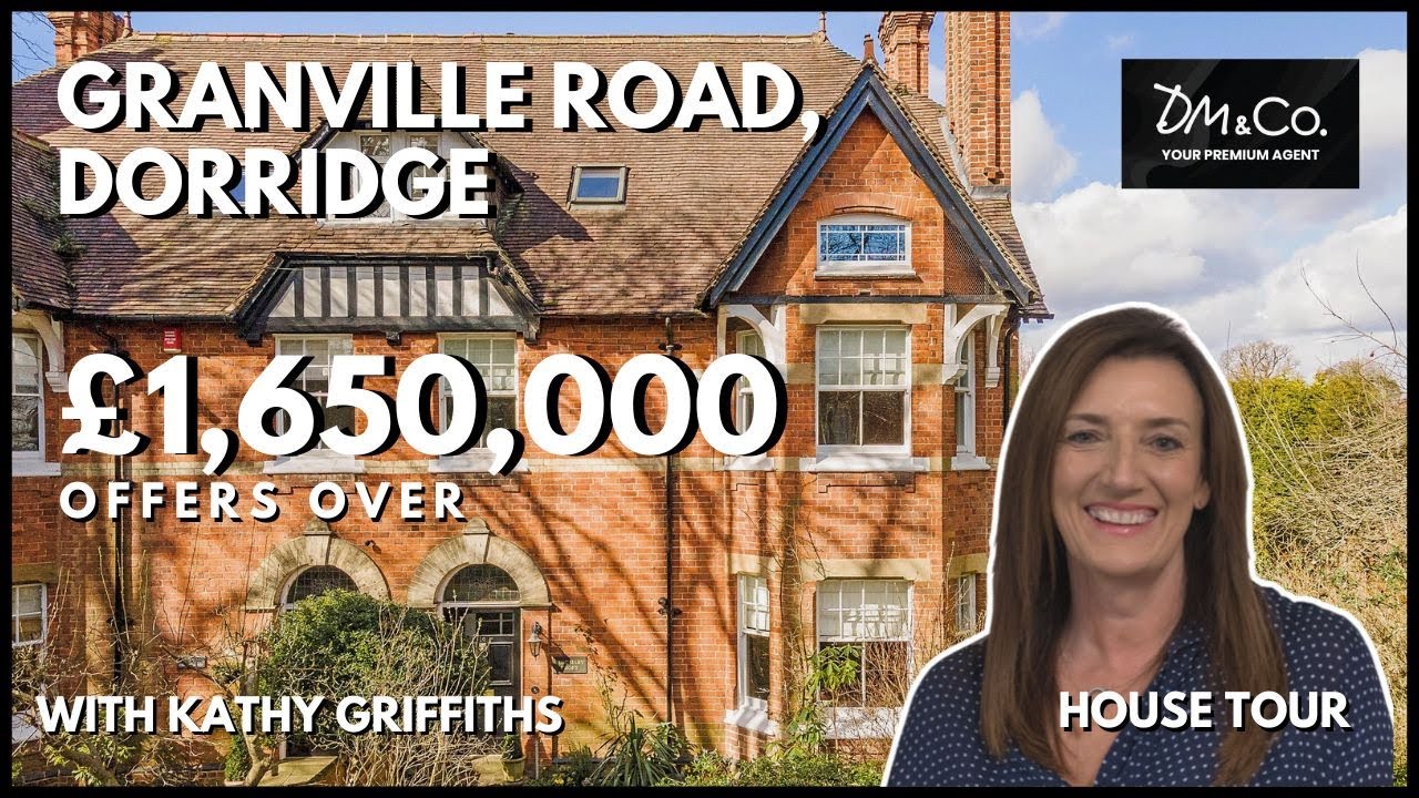 Beautiful Seven Bedroom Victorian Semi Detached Home Located in Dorridge’s Golden Triangle .