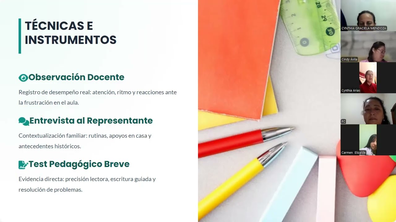 EXAMEN DIAGNÓSTICO Y ATENCIÓN PEDAGÓGICA