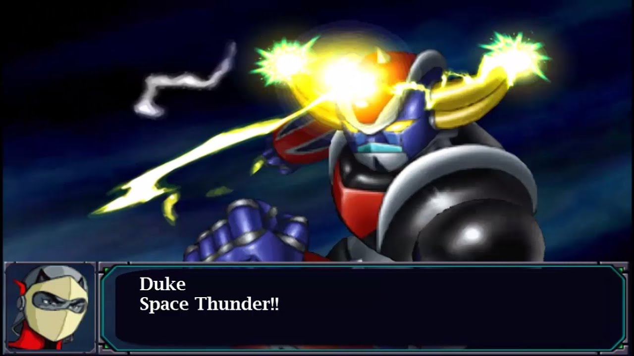 Super Robot Wars MX Portable - Grendizer All Attacks (English Subs)