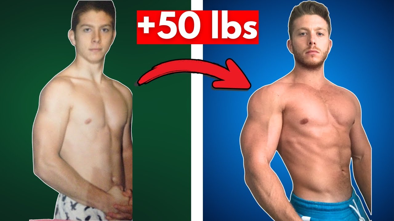 How I Gained 50 lbs of Muscle (Step-by-Step)