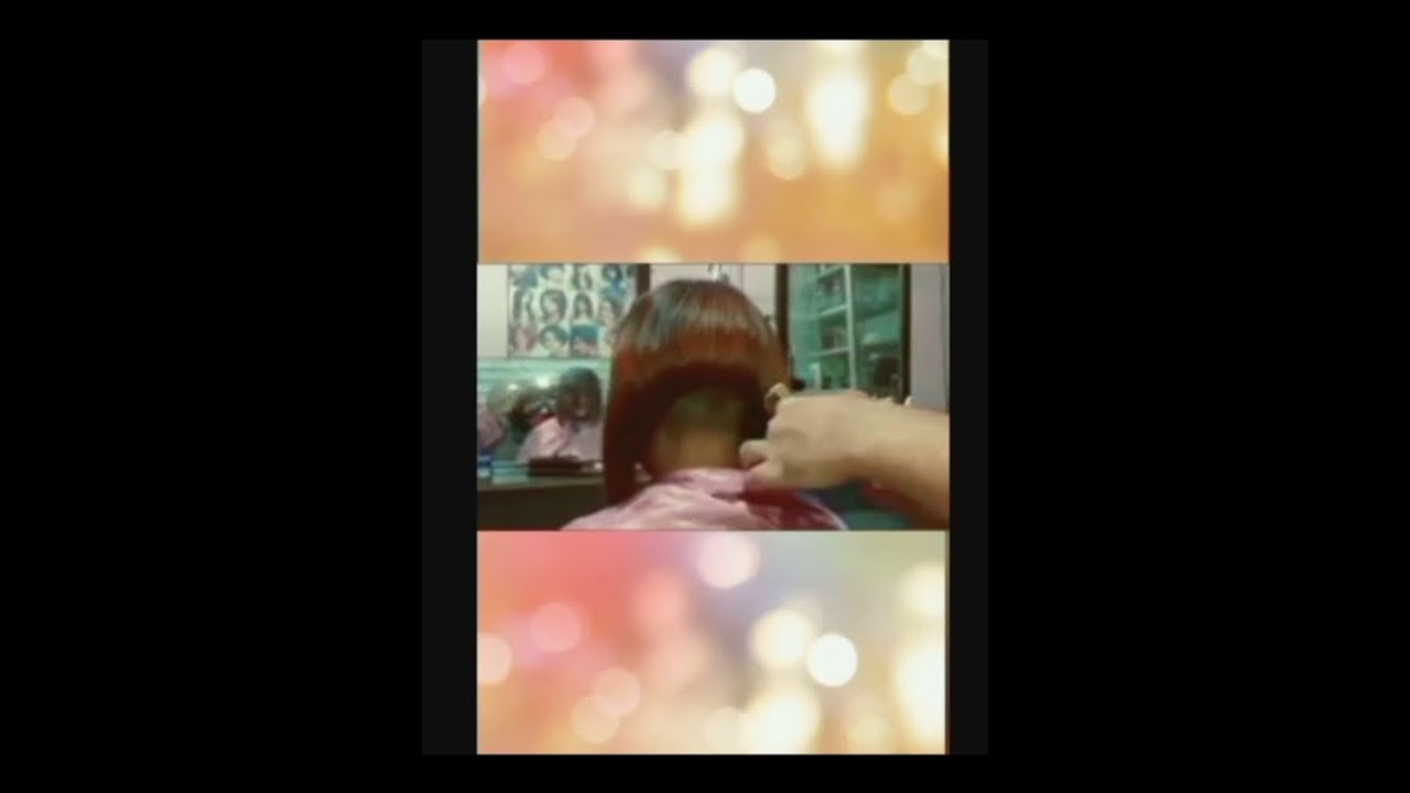 SUAMI MINTA ISTRI PENDEKIN RAMBUT LAGI, MINTA POTONG BOB  CUKUR TENGKUK BIAR MAKIN SEKSI 🥰