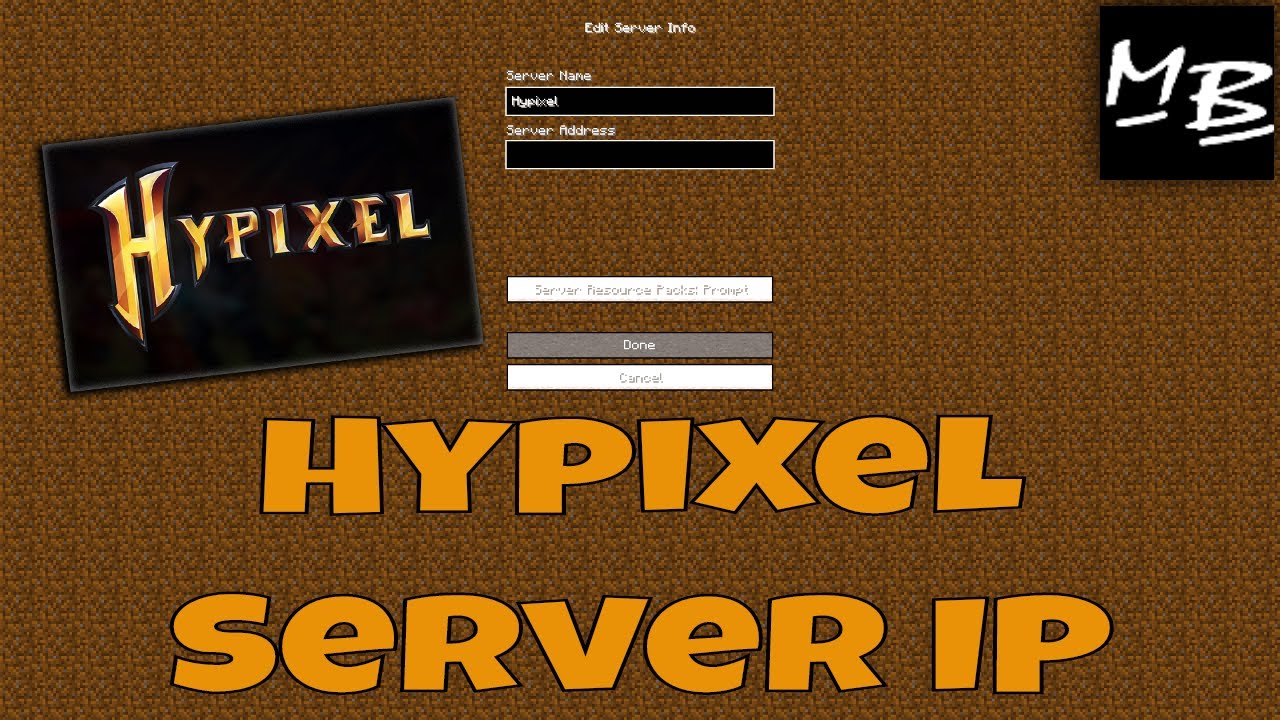 Minecraft Hypixel IP