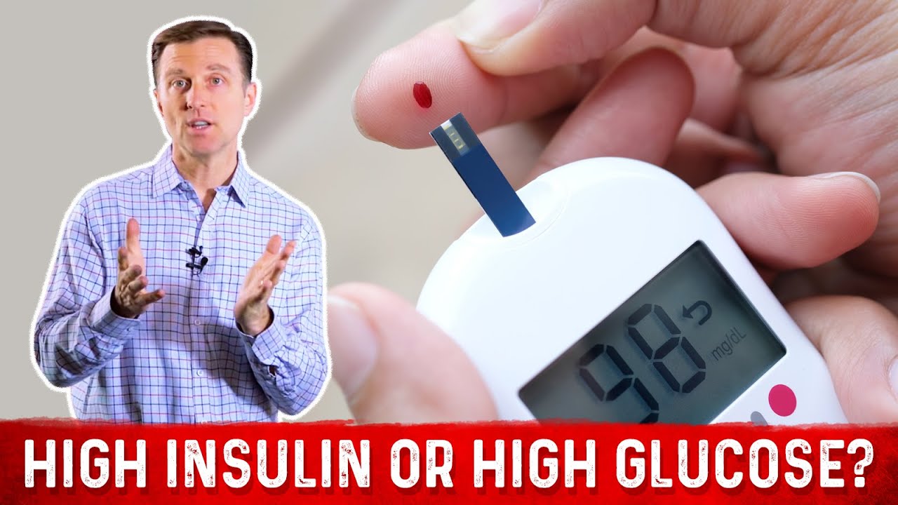 High Insulin or High Glucose Levels, What's Worse? &ndash; Dr. Berg