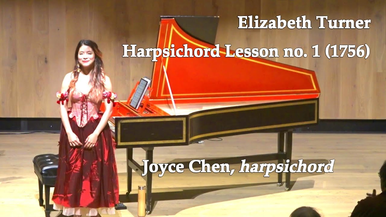 Elizabeth Turner Harpsichord Lesson no. 1 in G