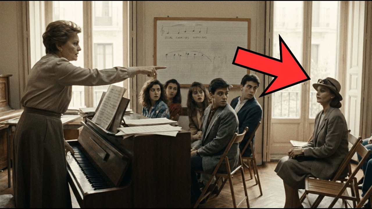 Una Profesora Desafió a 'La Estudiante del Fondo' — Era Rocío Dúrcal Visitando la Clase