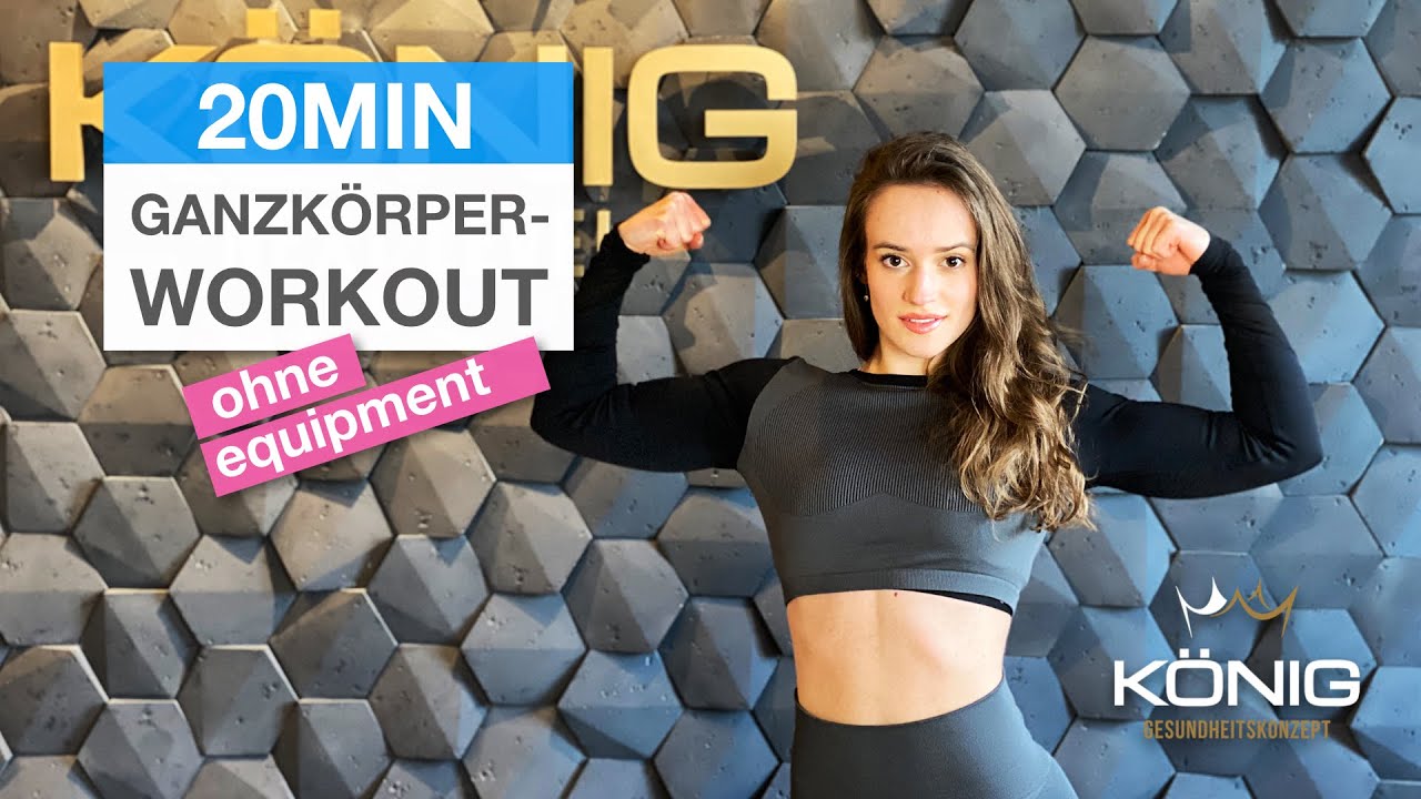 Effektives 20 Minuten GANZKÖRPER Home Workout für Fortgeschrittene | ohne Equipment!