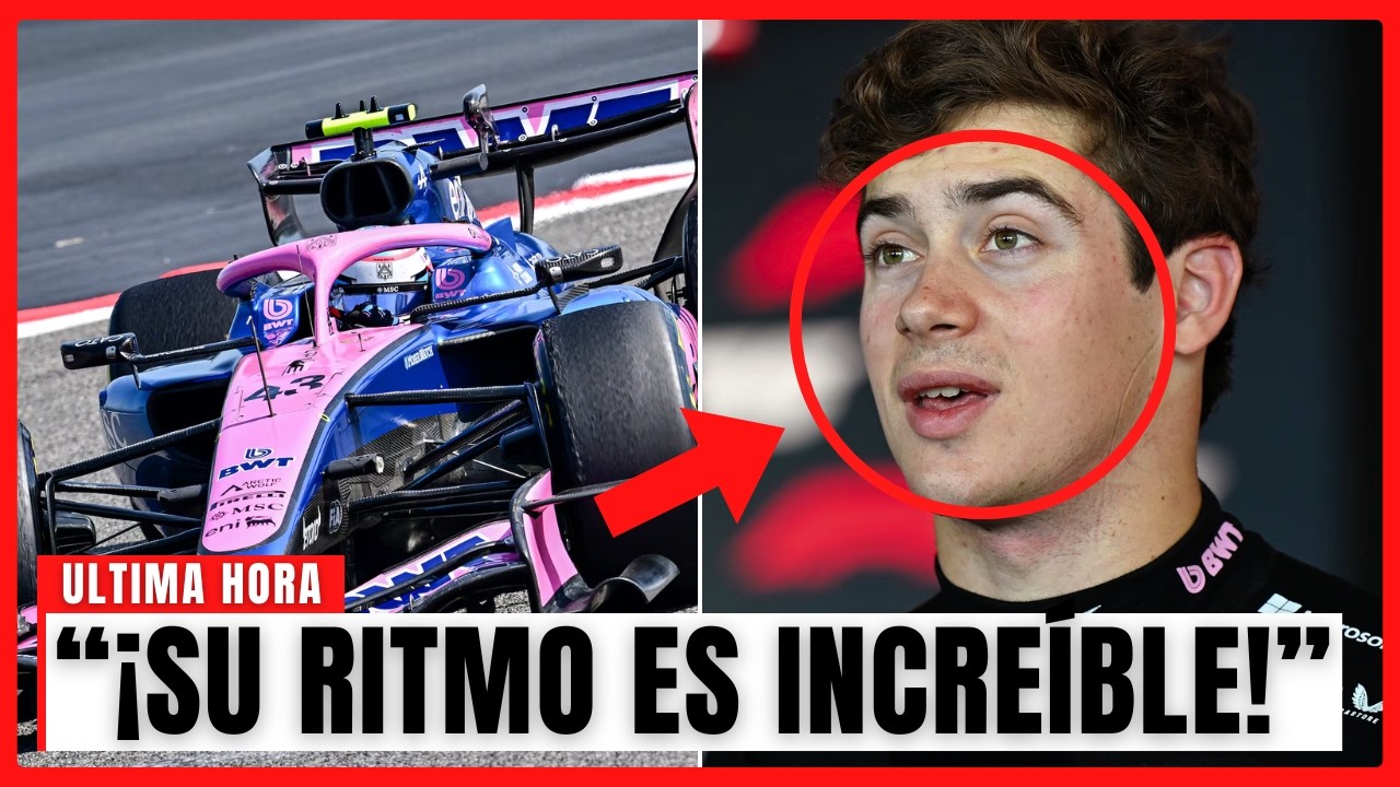 &iexcl;COLAPINTO ENCIENDE SILVERSTONE Y ALPINE SACA A RELUCIR SU ARMA SECRETA!