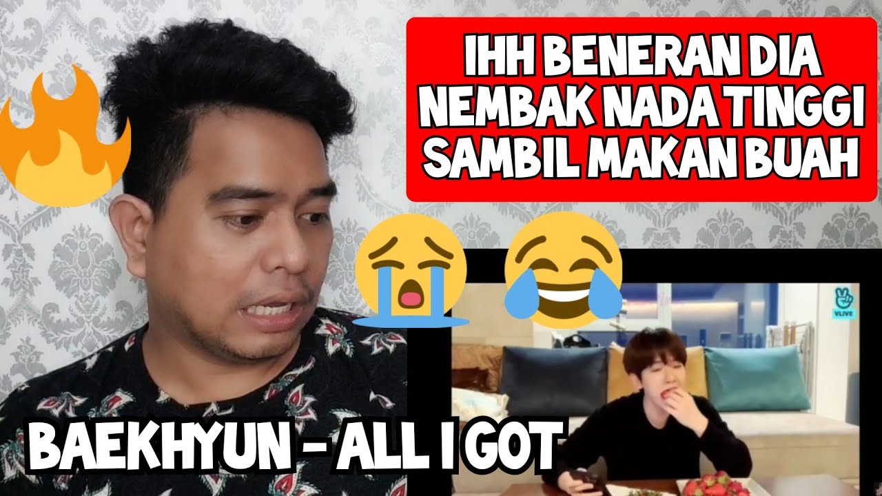 [NONTON] BUSETTT SAMBIL MAKAN| BAEKHYUN EXO - ALL I GOT (Reaction)