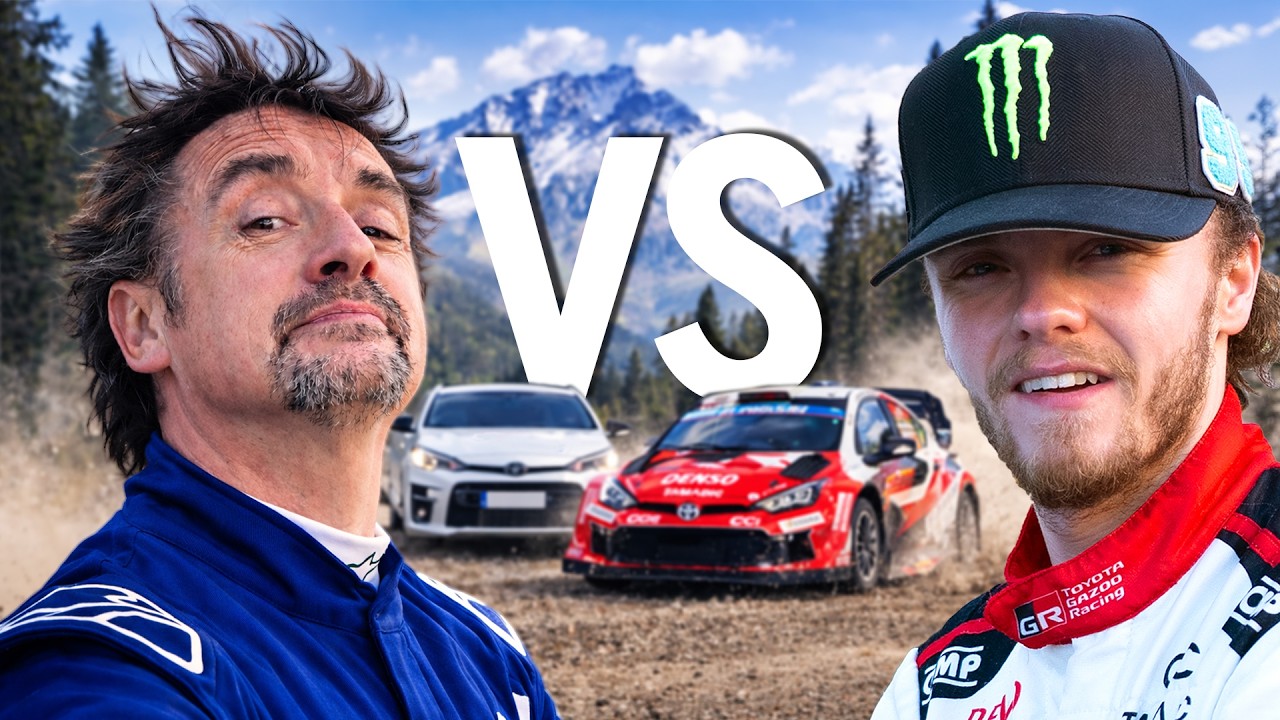 How Fast Is a WRC Driver? Richard Hammond vs Oliver Solberg
