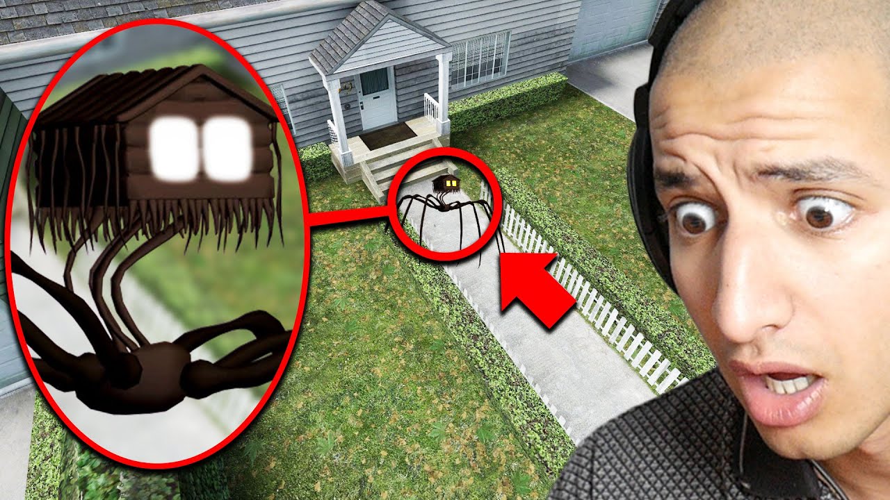 HOUSE HEAD CAUGHT BY DRONE... (Scary)