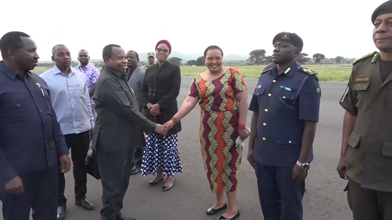 Mheshimiwa Othman awasili Mkoani Arusha kwaajili ya Ziara ya Kikazi