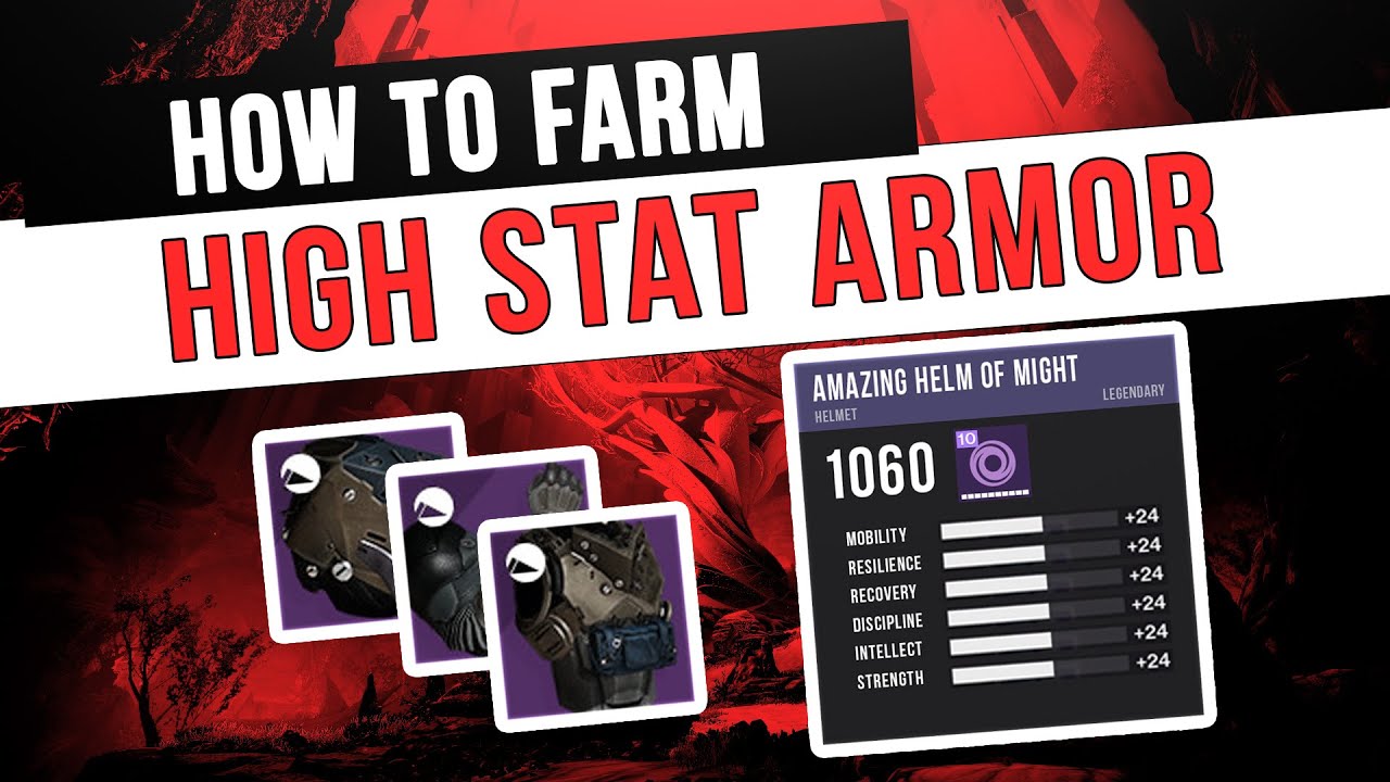 How to farm for HIGH STAT armor | Destiny 2