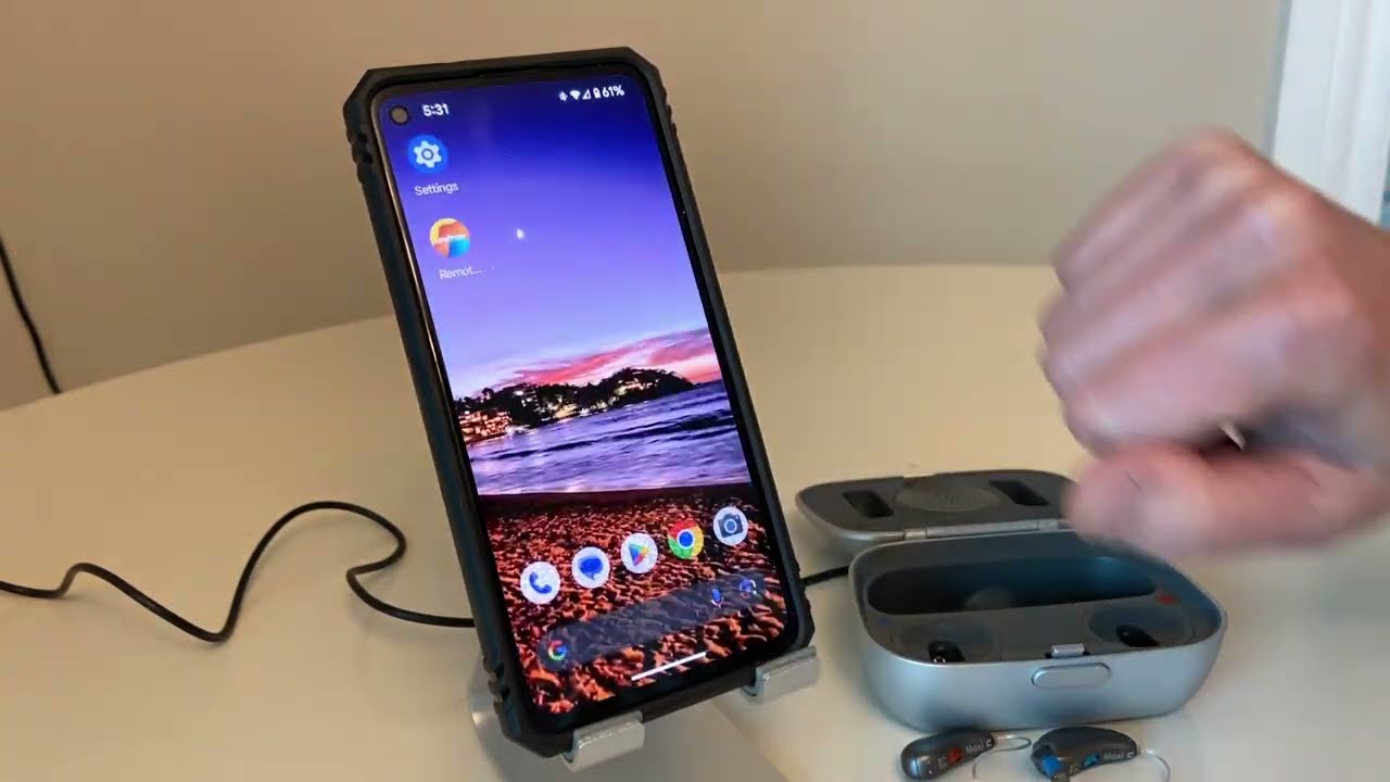 How to reset pairing between Unitron hearing aids and Android phone