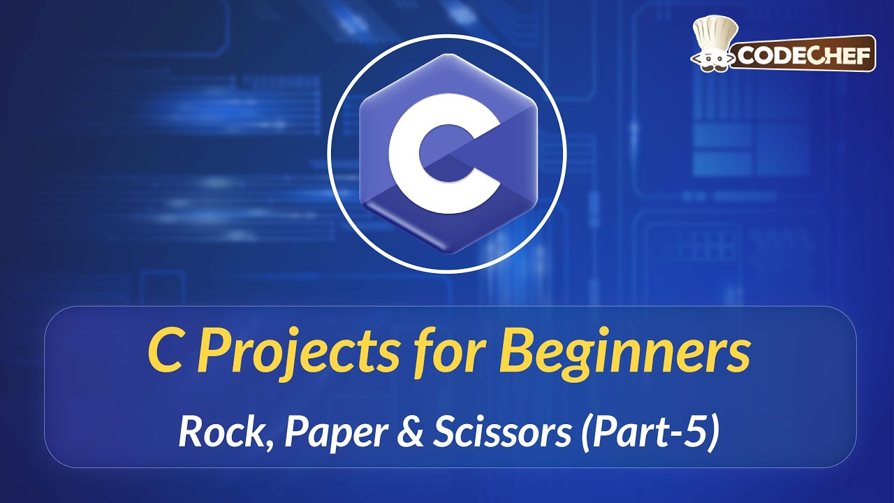 Rock, Paper & Scissors (Part-5) | C Projects for Beginners