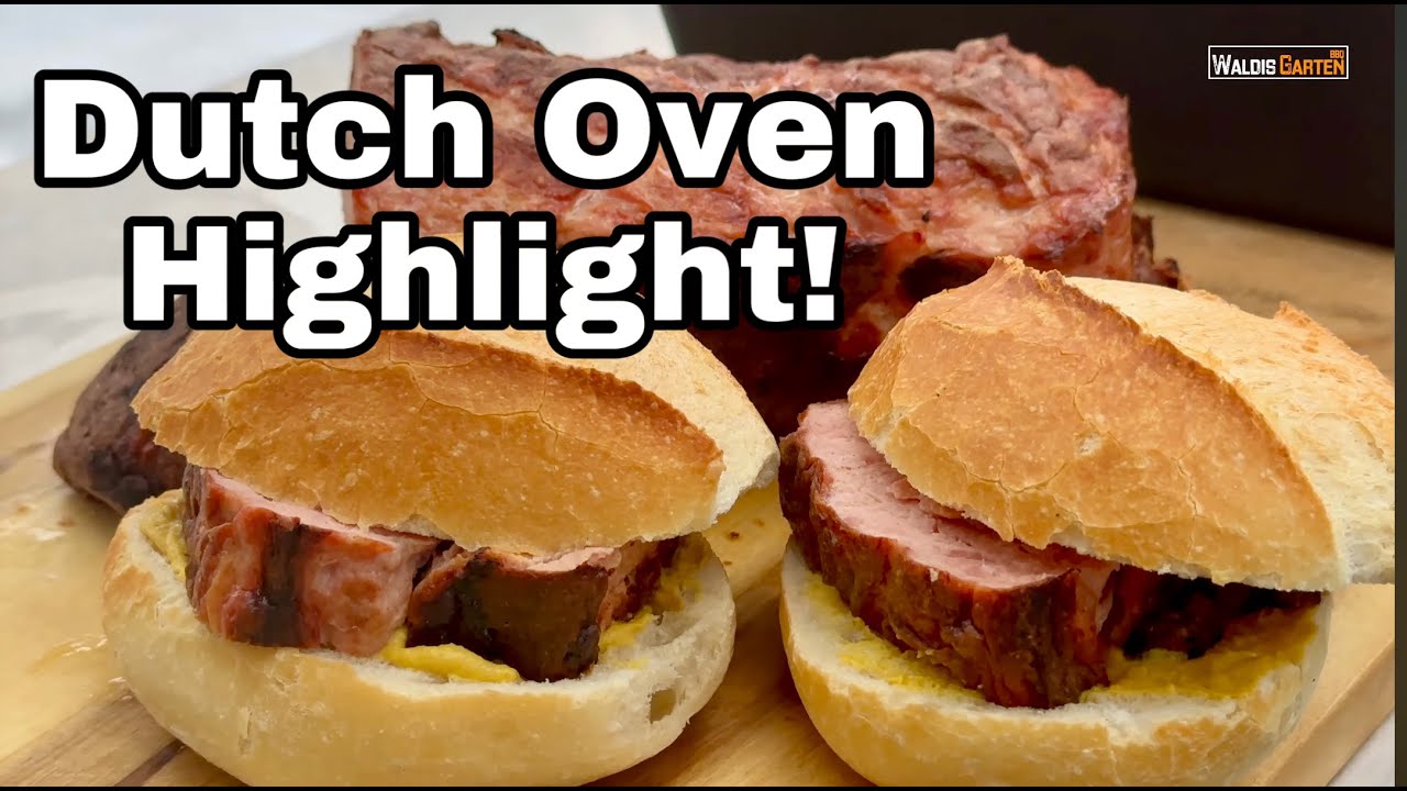 Leberkäse im Dutch Oven – Perfekt auf dem Gasgrill in der Petromax Kastenform K4!