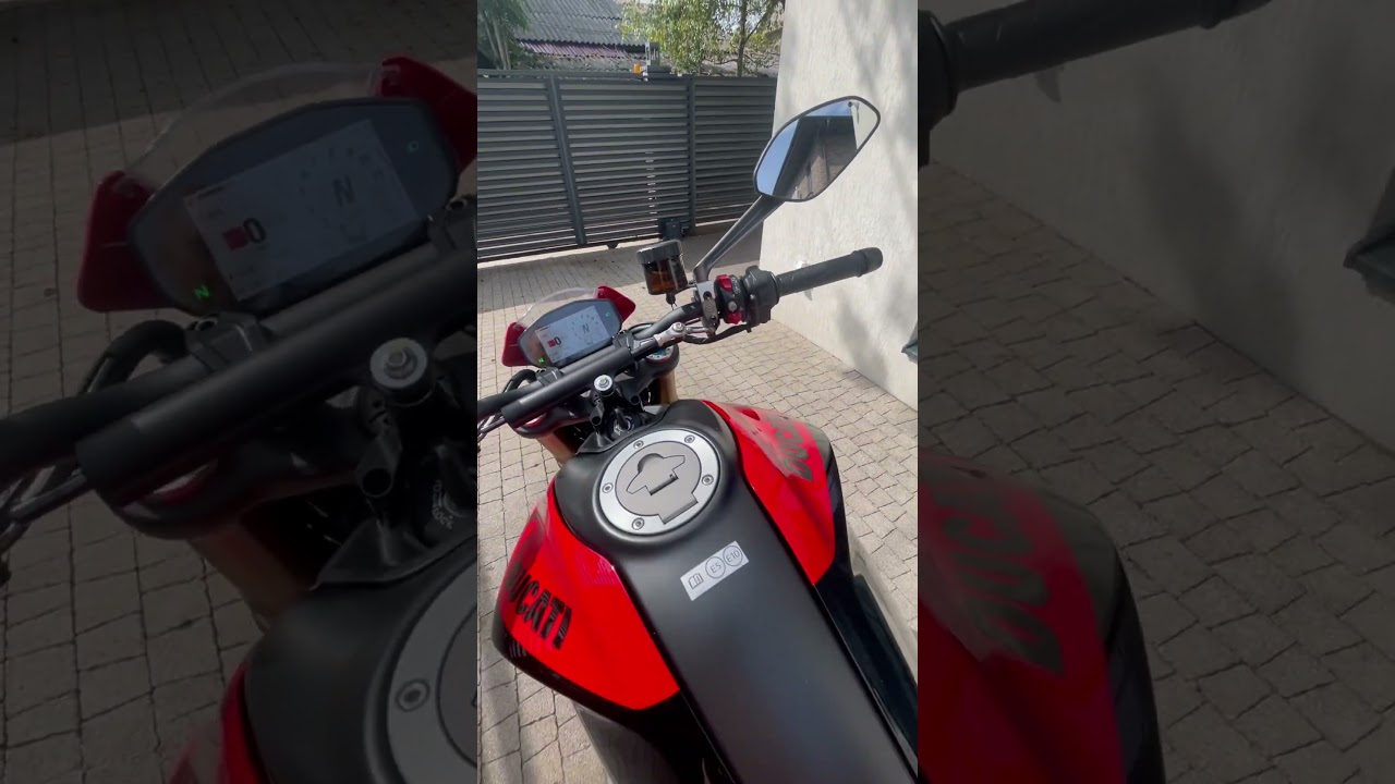ARROW racing decat link pipe 71767MI on Ducati Monster 937 SP 2023