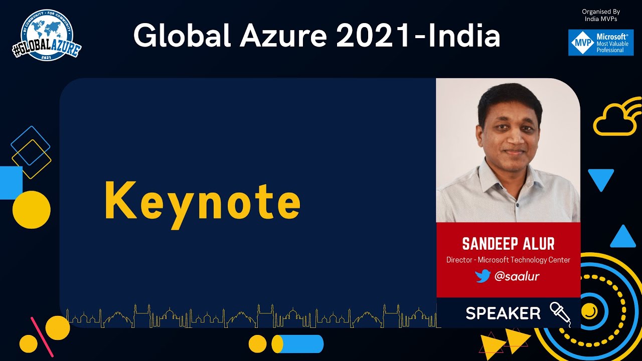 Keynote | Sandeep Alur | Global Azure 2021