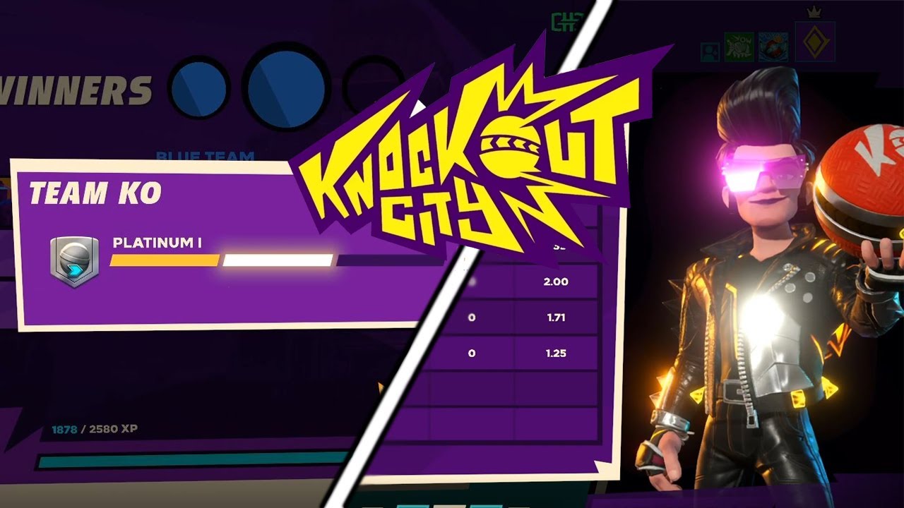 HOW DIFFICULT IS PLATINUM RANK? - Knockout City road to Diamond